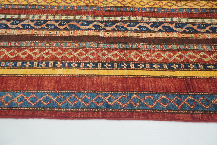 3x4 Red Turkish Style Hand knotted Wool Rug - Yildiz Rugs