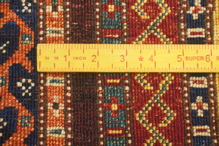 3x4 Red Turkish Style Hand knotted Wool Rug - Yildiz Rugs