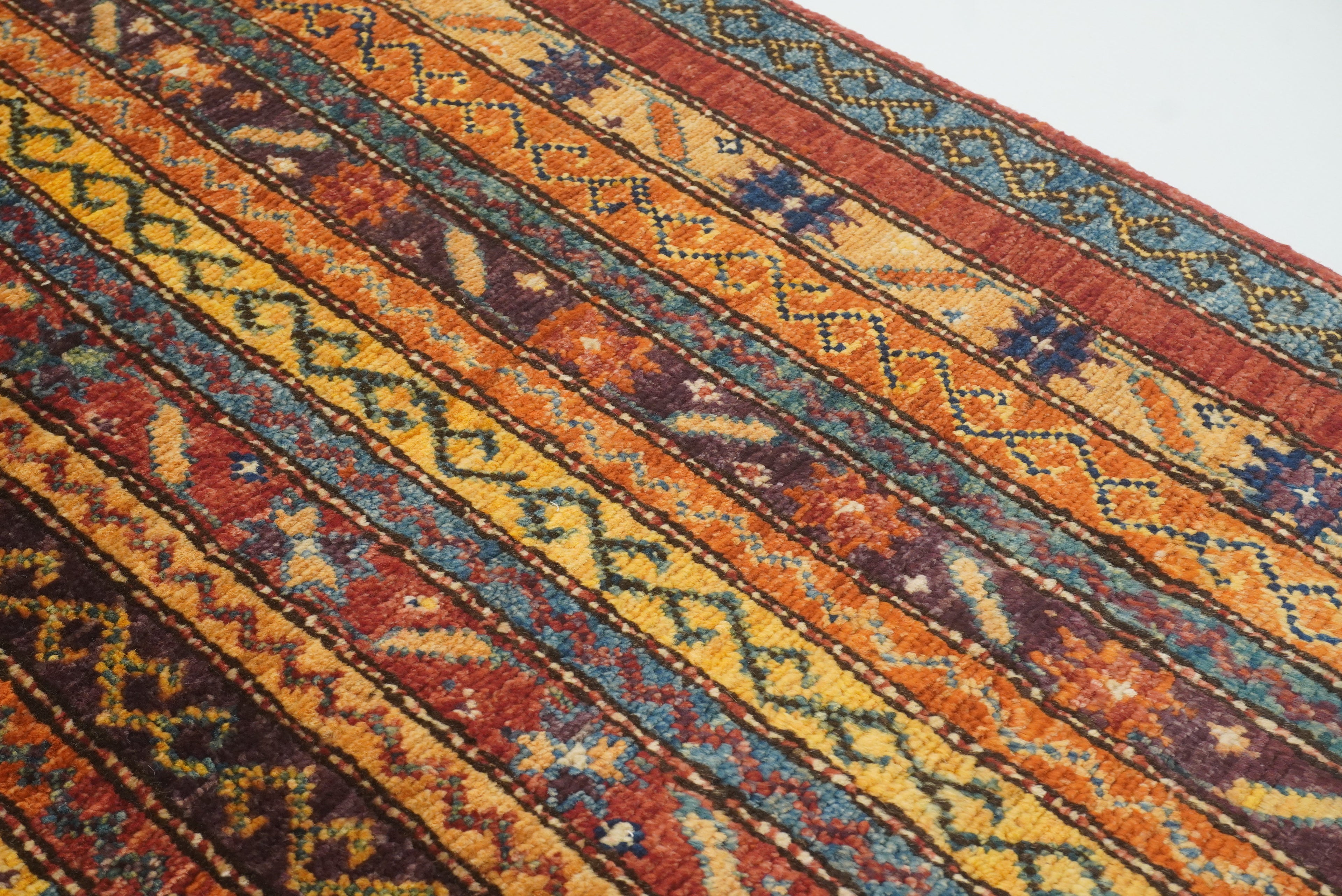 3x5 Red Turkish Style Hand Knotted Tribal Rug - Yildiz Rugs