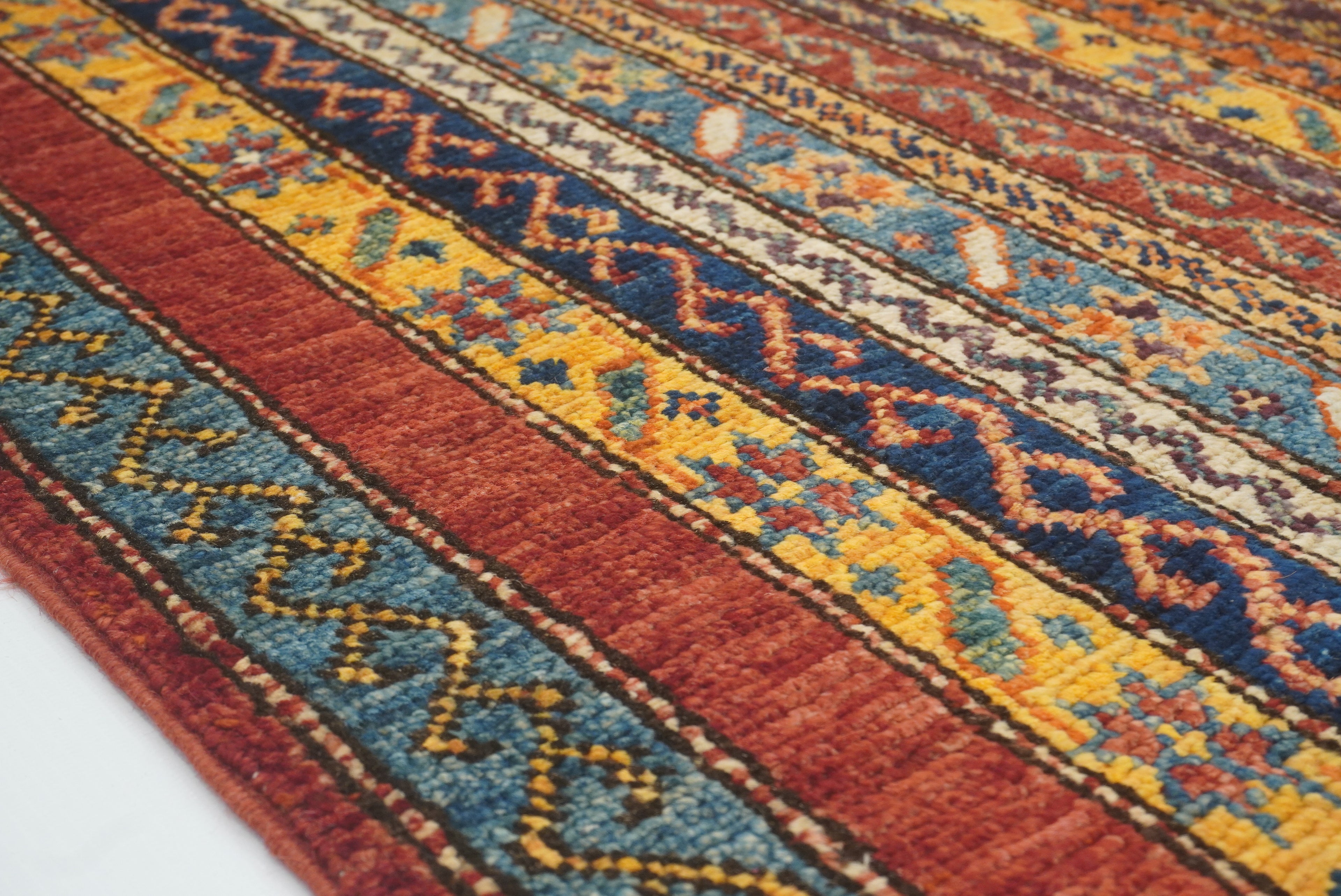 3x5 Red Turkish Style Hand Knotted Tribal Rug - Yildiz Rugs