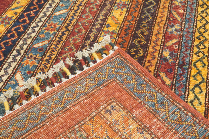 3x5 Red Turkish Style Hand Knotted Tribal Rug - Yildiz Rugs