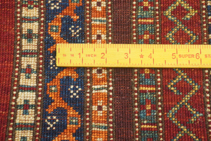3x4 Red Turkish Style Hand knotted Wool Rug - Yildiz Rugs