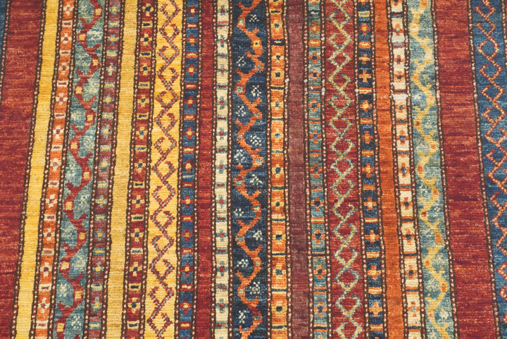 3x4 Red Turkish Style Hand knotted Wool Rug - Yildiz Rugs