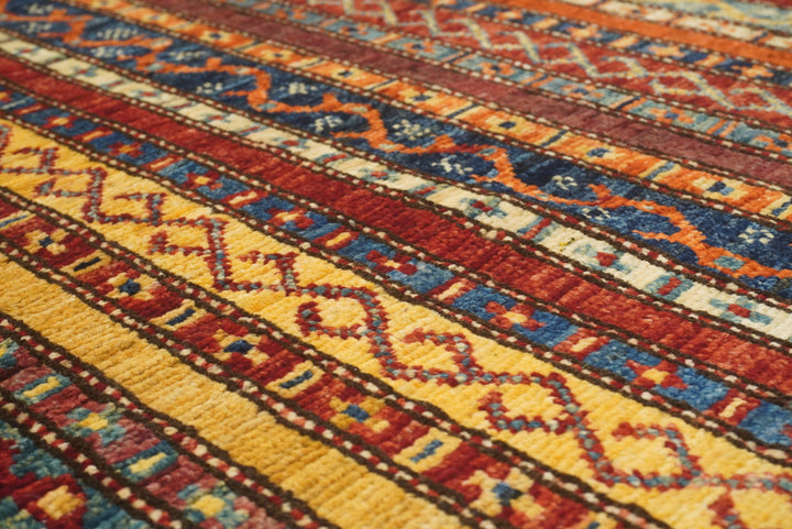 3x4 Red Turkish Style Hand knotted Wool Rug - Yildiz Rugs