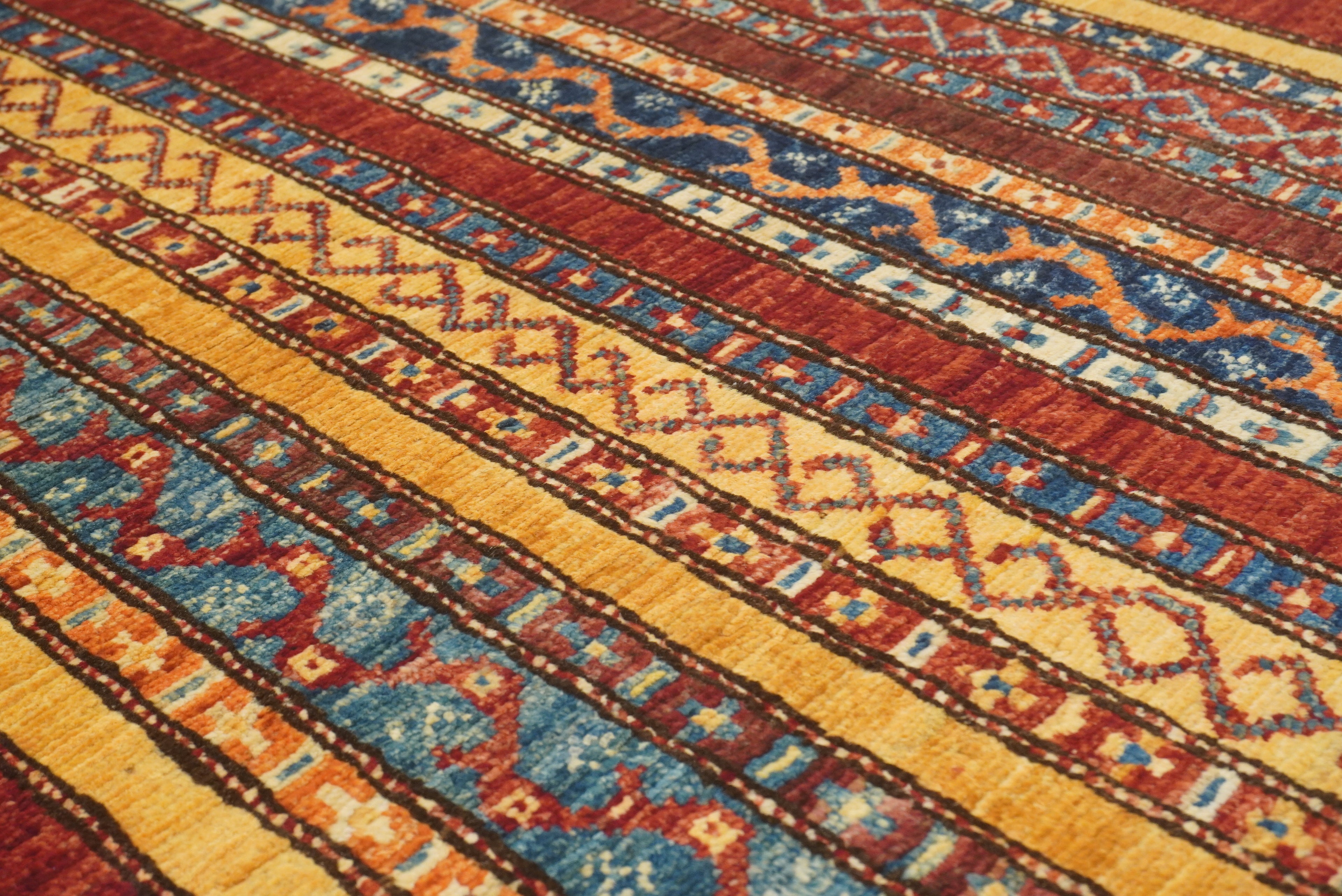 3x4 Red Turkish Style Hand knotted Wool Rug - Yildiz Rugs