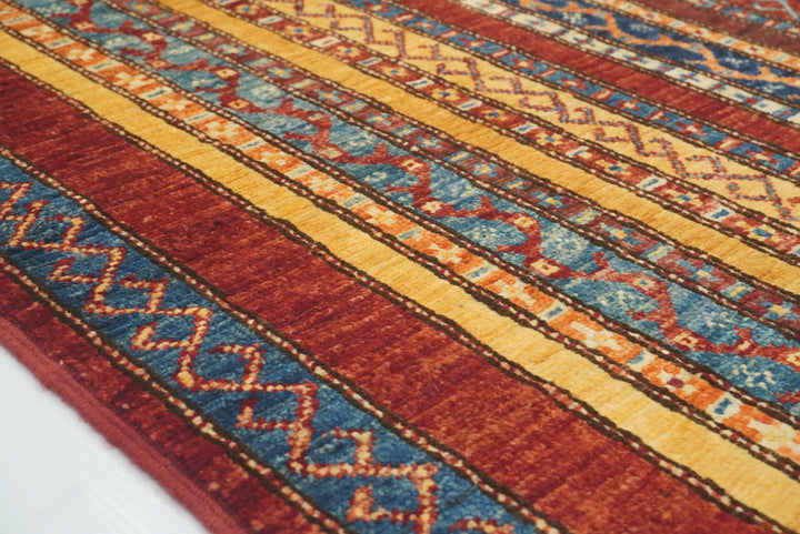 3x4 Red Turkish Style Hand knotted Wool Rug - Yildiz Rugs