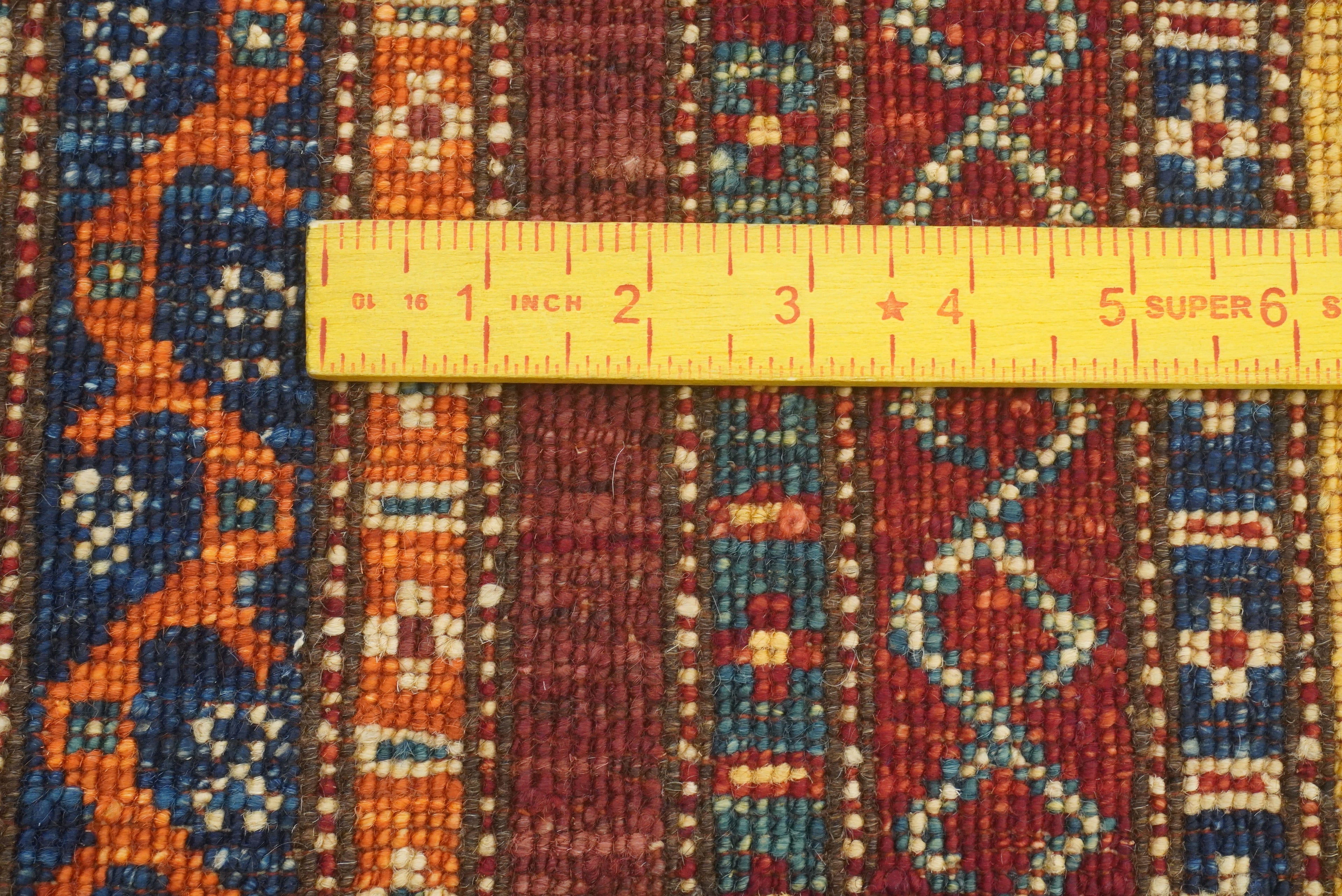 3x4 Red Turkish Style Hand knotted Wool Rug - Yildiz Rugs