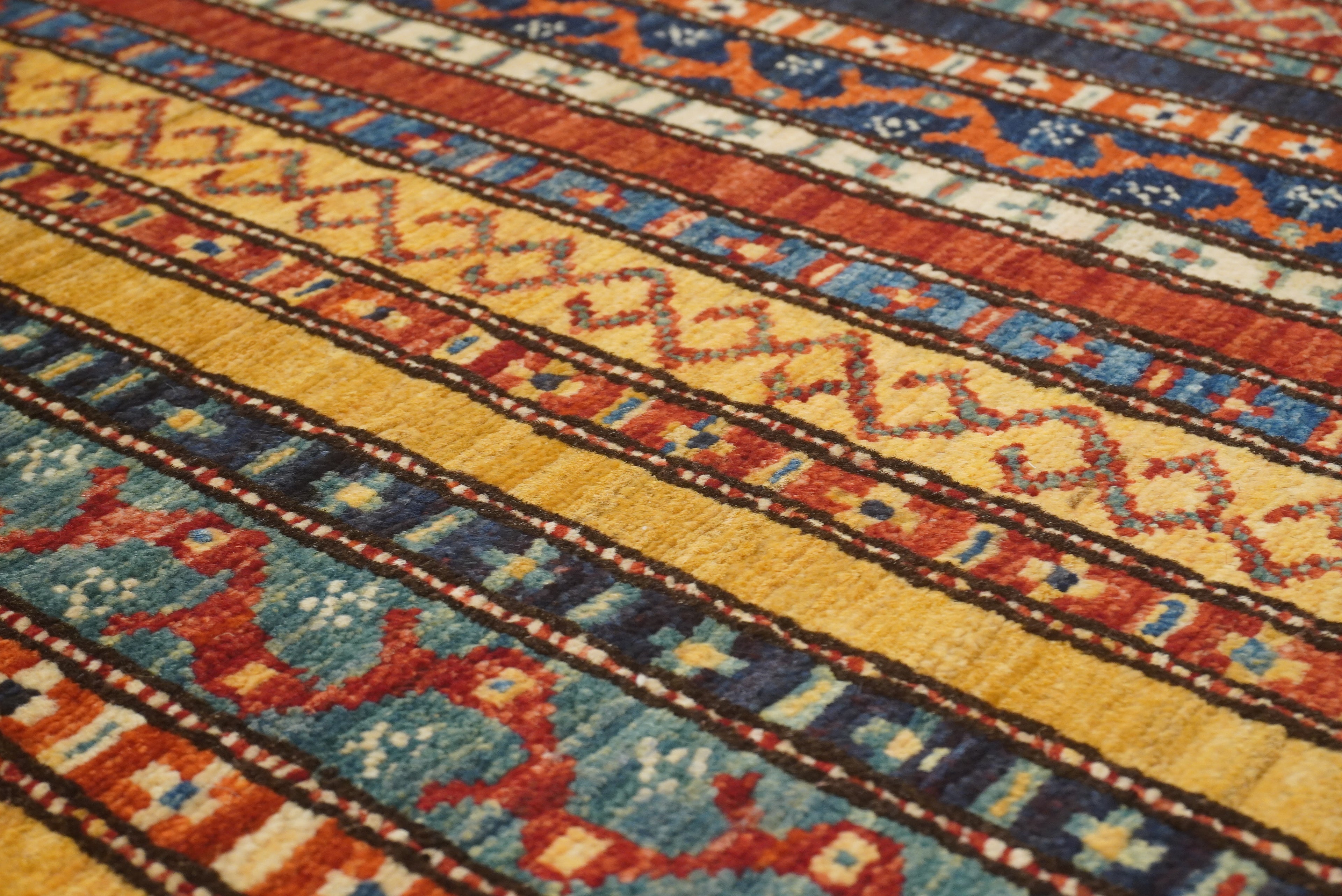 3x4 Red Turkish Style Hand knotted Wool Rug - Yildiz Rugs