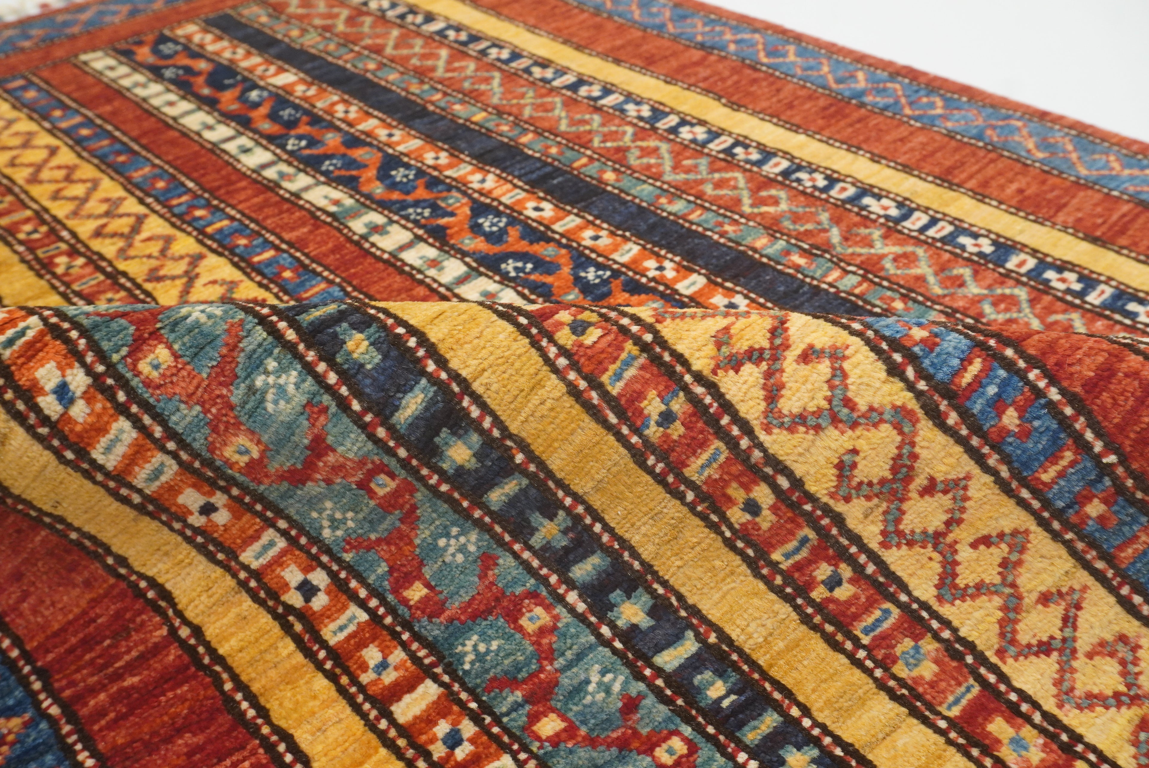 3x4 Red Turkish Style Hand knotted Wool Rug - Yildiz Rugs