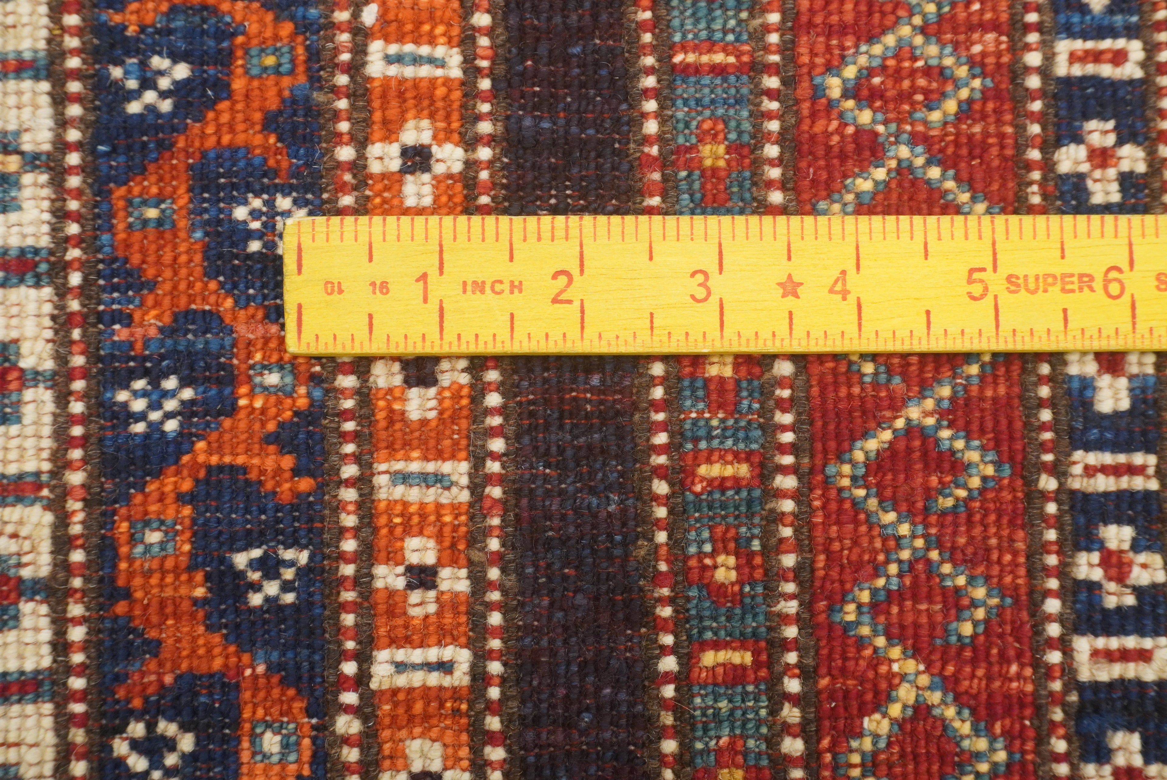 3x4 Red Turkish Style Hand knotted Wool Rug - Yildiz Rugs