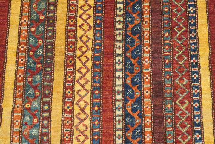 3x4 Red Turkish Style Hand knotted Wool Rug - Yildiz Rugs