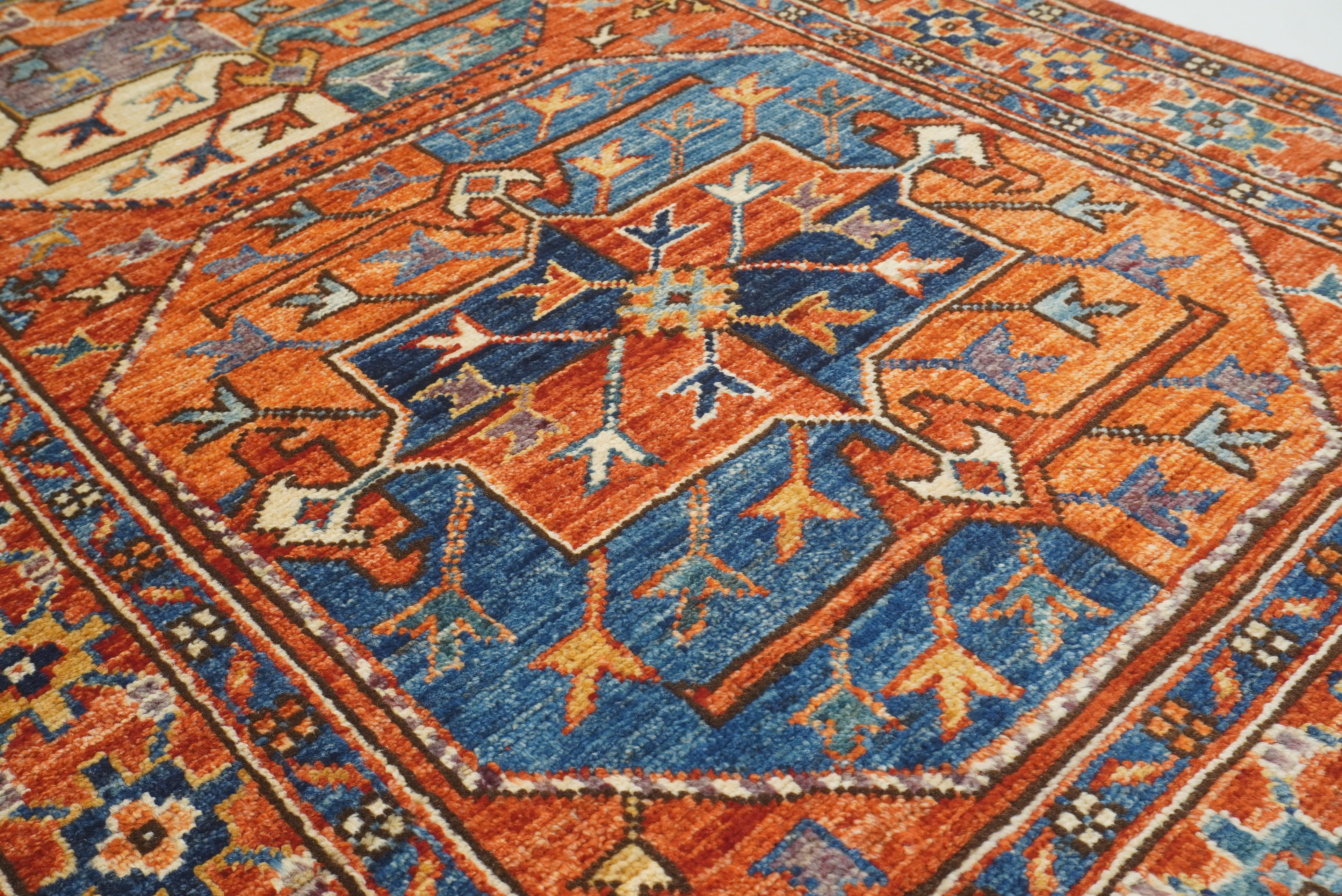 3x4 Red Ersari Hand Knotted Afghan Oriental Rug - Yildiz Rugs