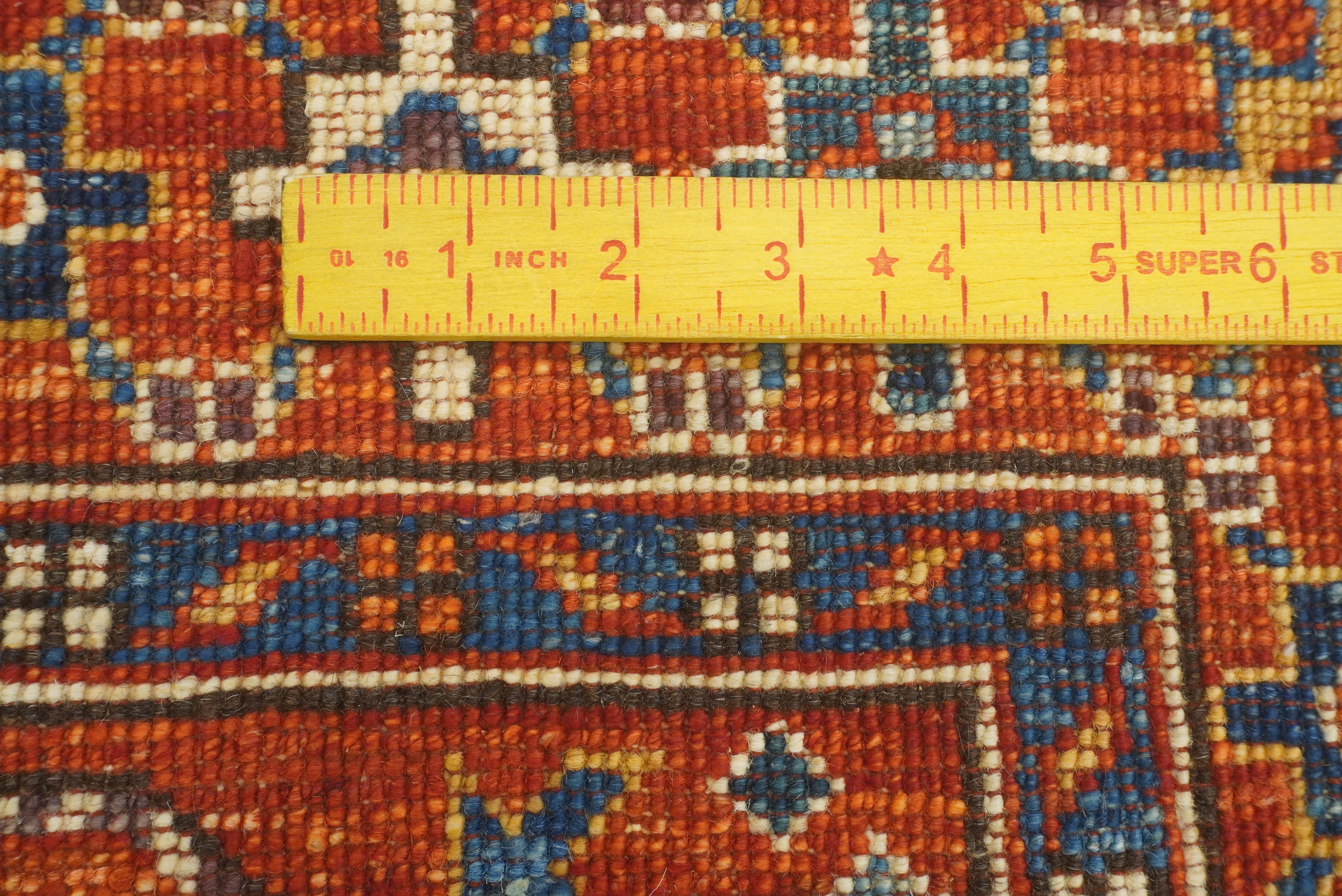 3x4 Red Ersari Hand Knotted Afghan Oriental Rug - Yildiz Rugs