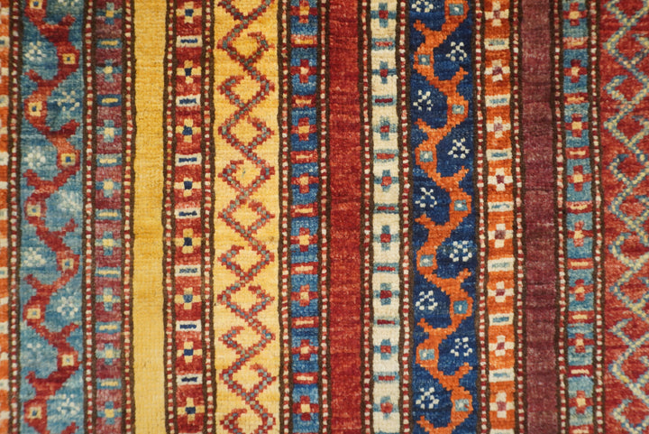 3x4 Red Turkish Style Hand knotted Wool Rug - Yildiz Rugs