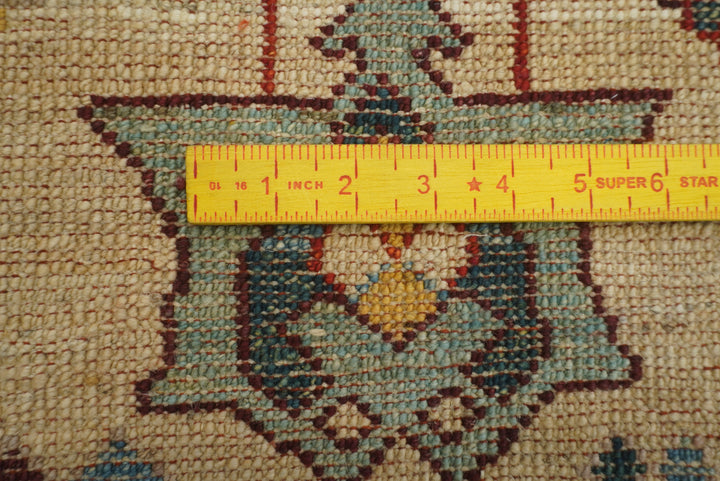 6x9 Rusty Red Oushak Hand-Knotted Wool Oriental Rug - Yildiz Rugs