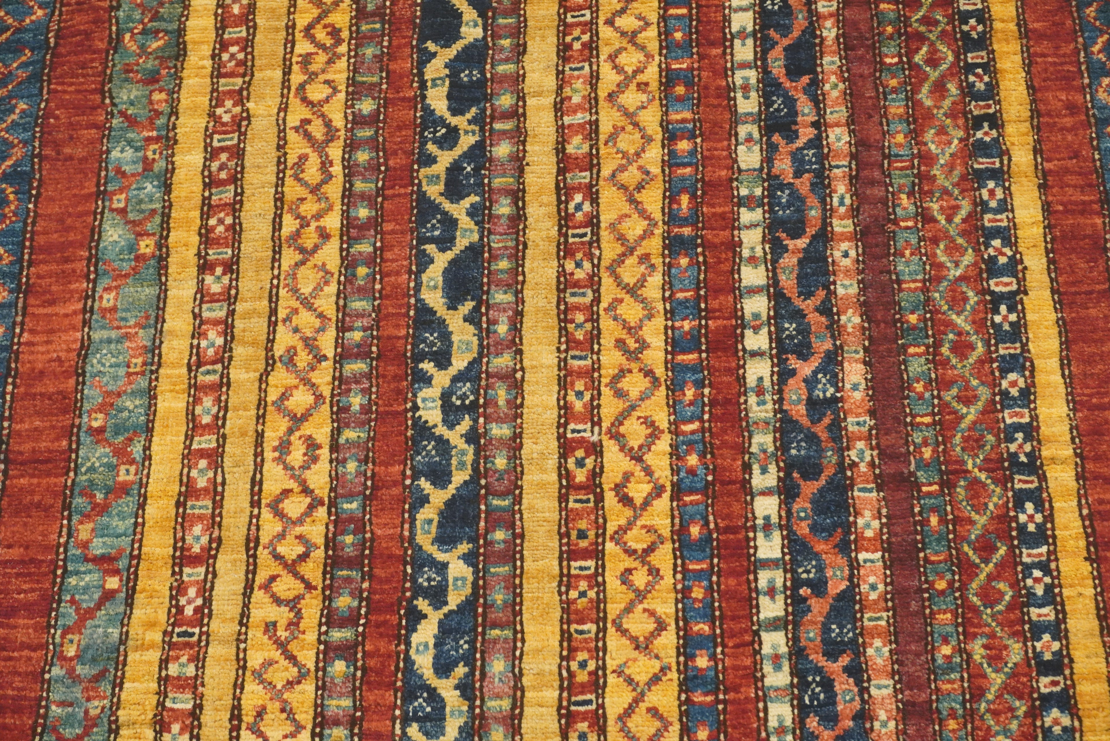 3x4 Red Turkish Style Hand knotted Wool Rug - Yildiz Rugs