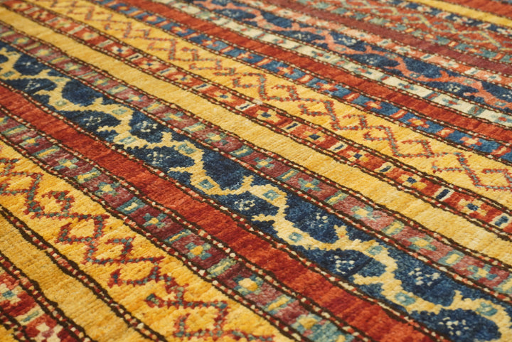 3x4 Red Turkish Style Hand knotted Wool Rug - Yildiz Rugs