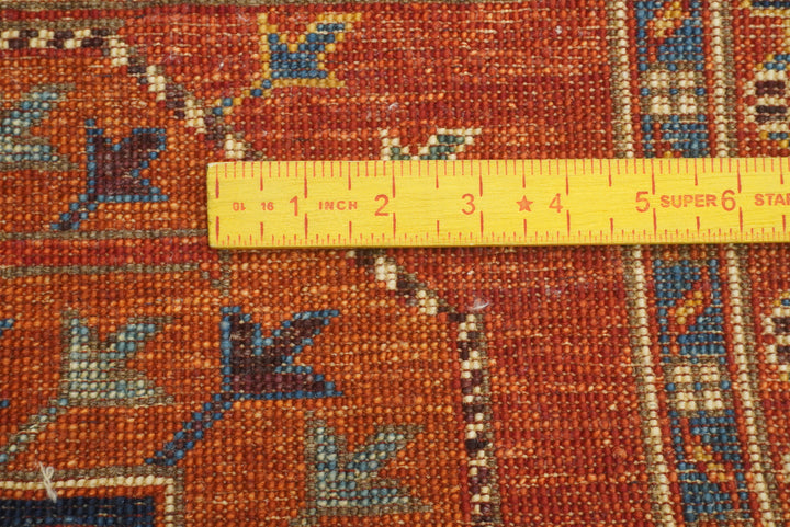 3x4 Red Ersari Hand Knotted Afghan Oriental Rug - Yildiz Rugs