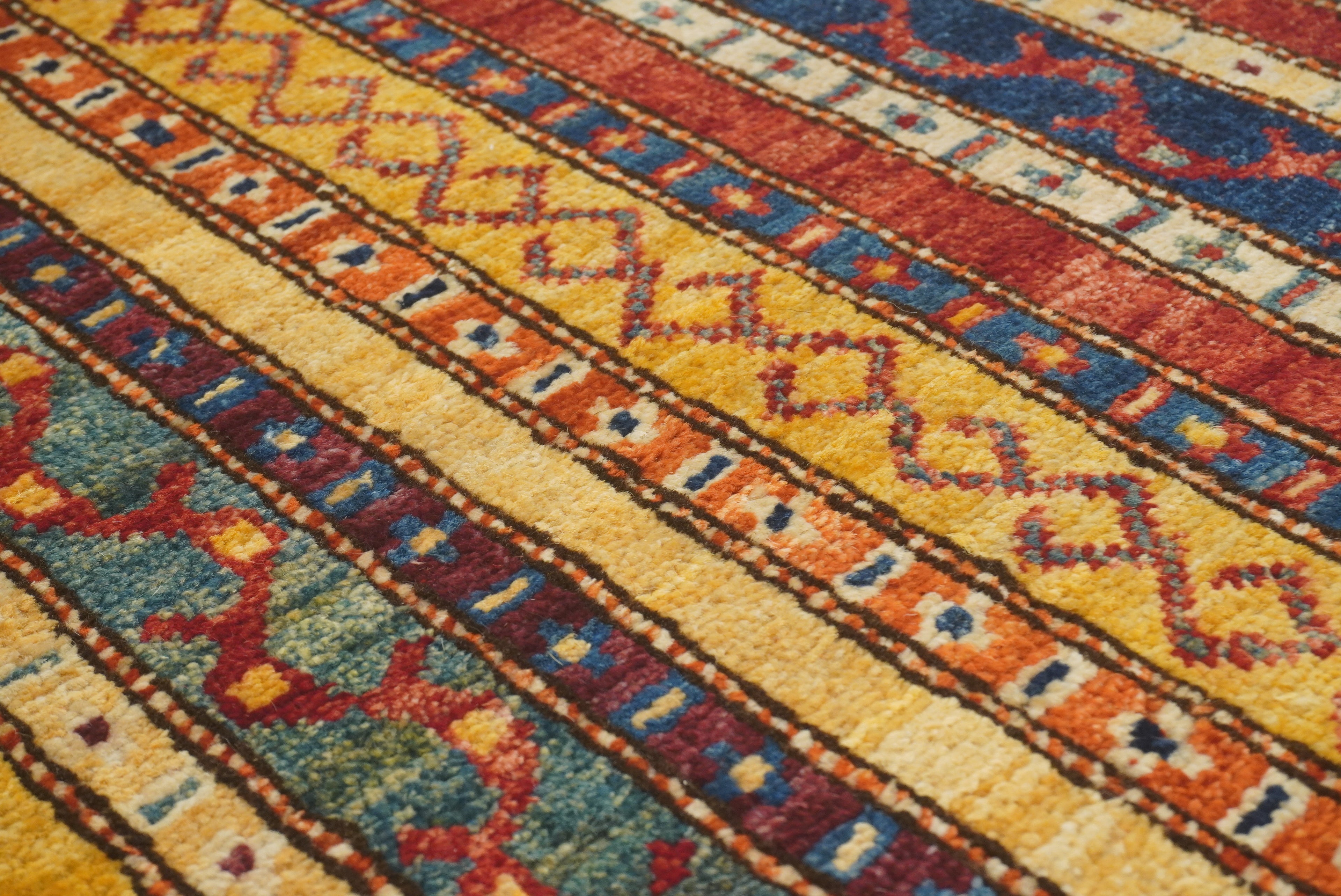 2x3 Red Turkish Hand-Knotted Wool Rug - Yildiz Rugs