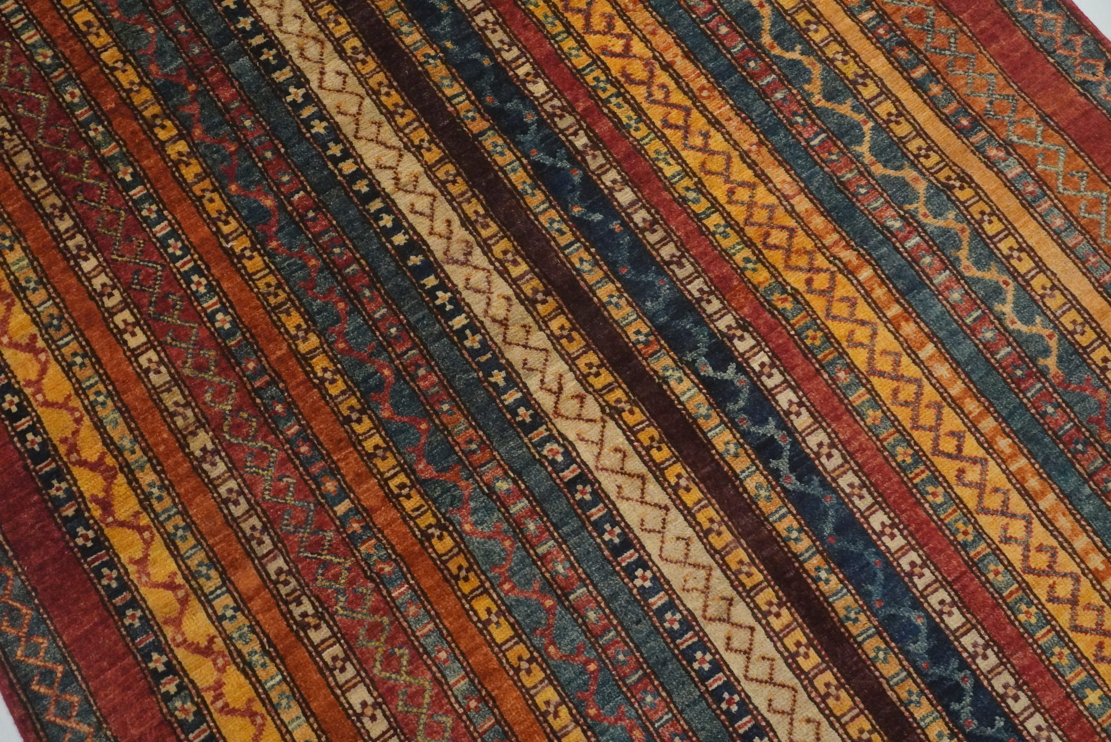 4x6 Red Shawl Hand Knotted Wool Rug - Yildiz Rugs