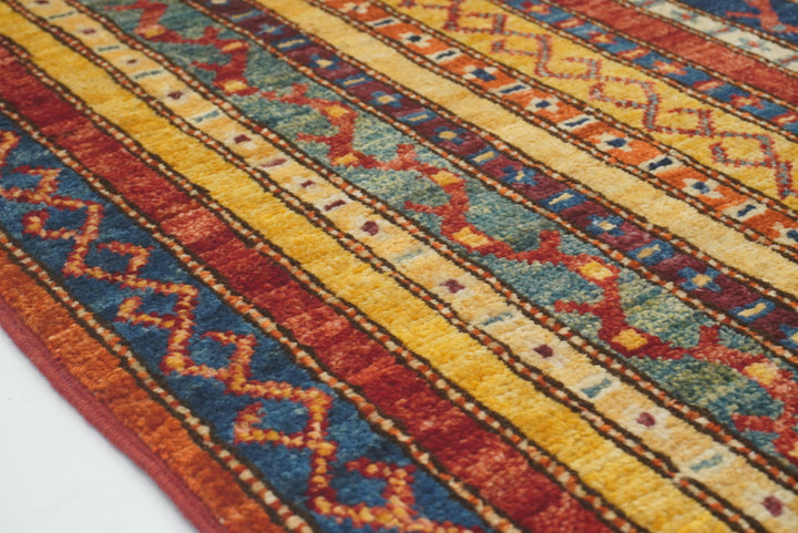 2x3 Red Turkish Hand-Knotted Wool Rug - Yildiz Rugs