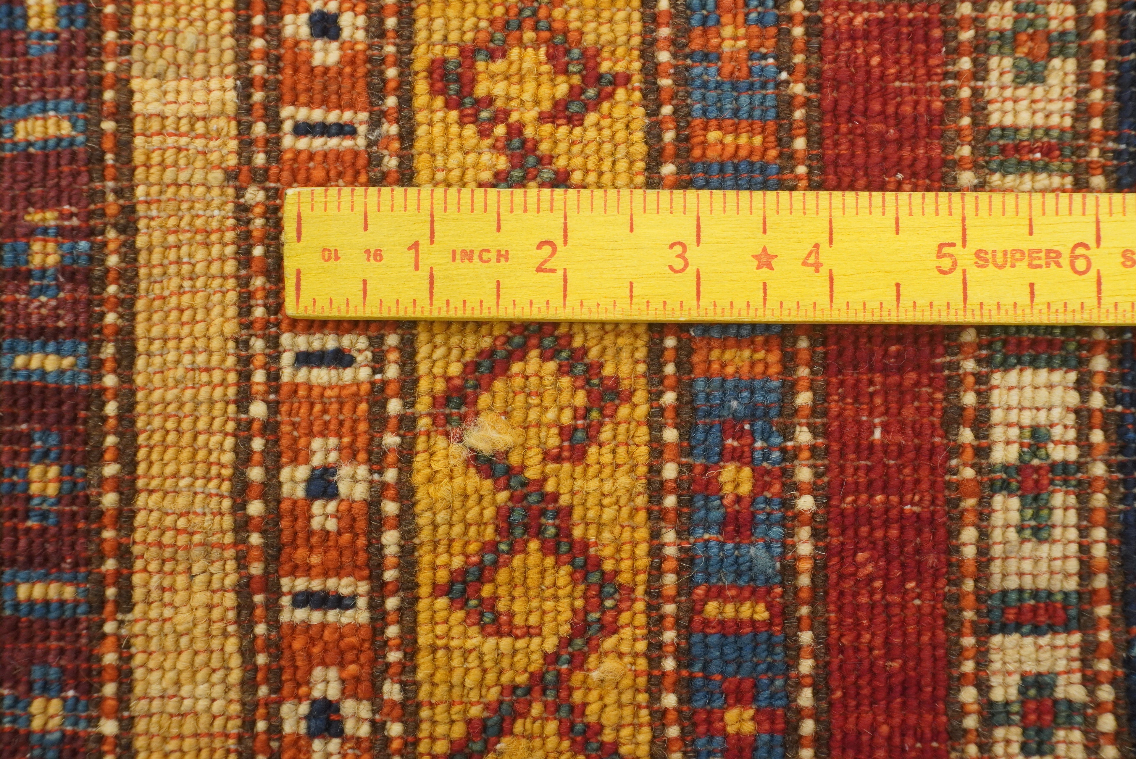 2x3 Red Turkish Hand-Knotted Wool Rug - Yildiz Rugs