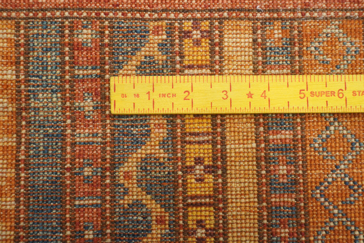 4x6 Red Shawl Hand Knotted Wool Rug - Yildiz Rugs