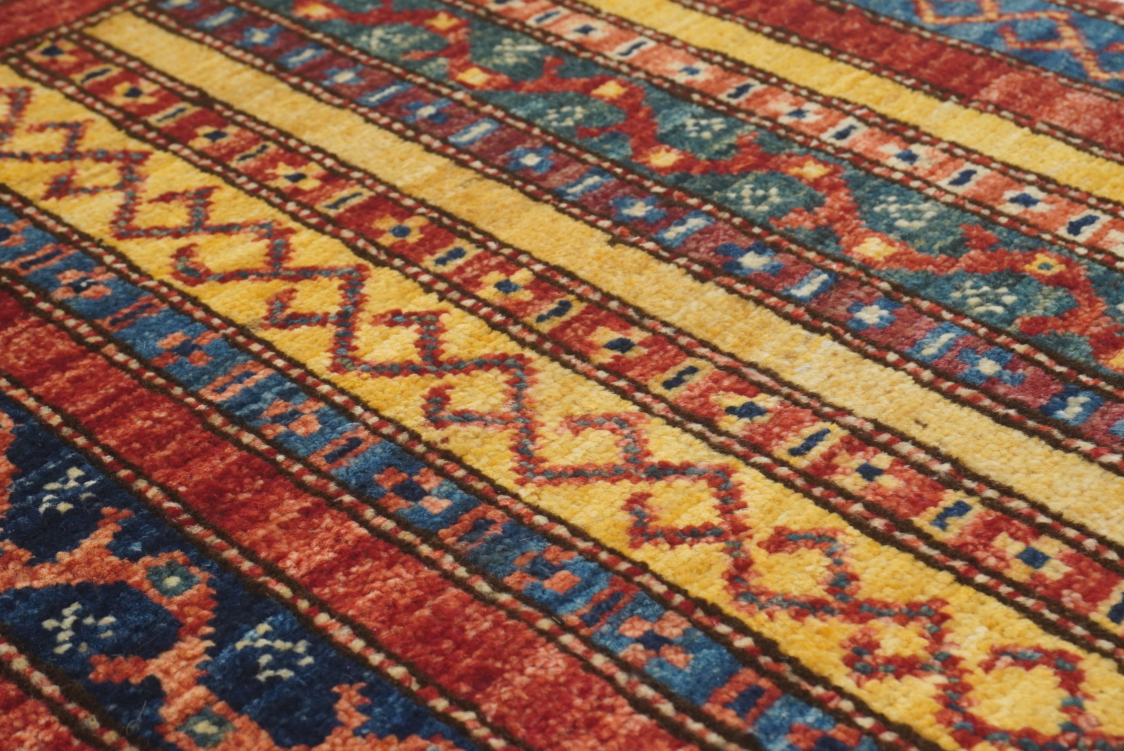 2x3 Red Turkish Hand-Knotted Wool Rug - Yildiz Rugs