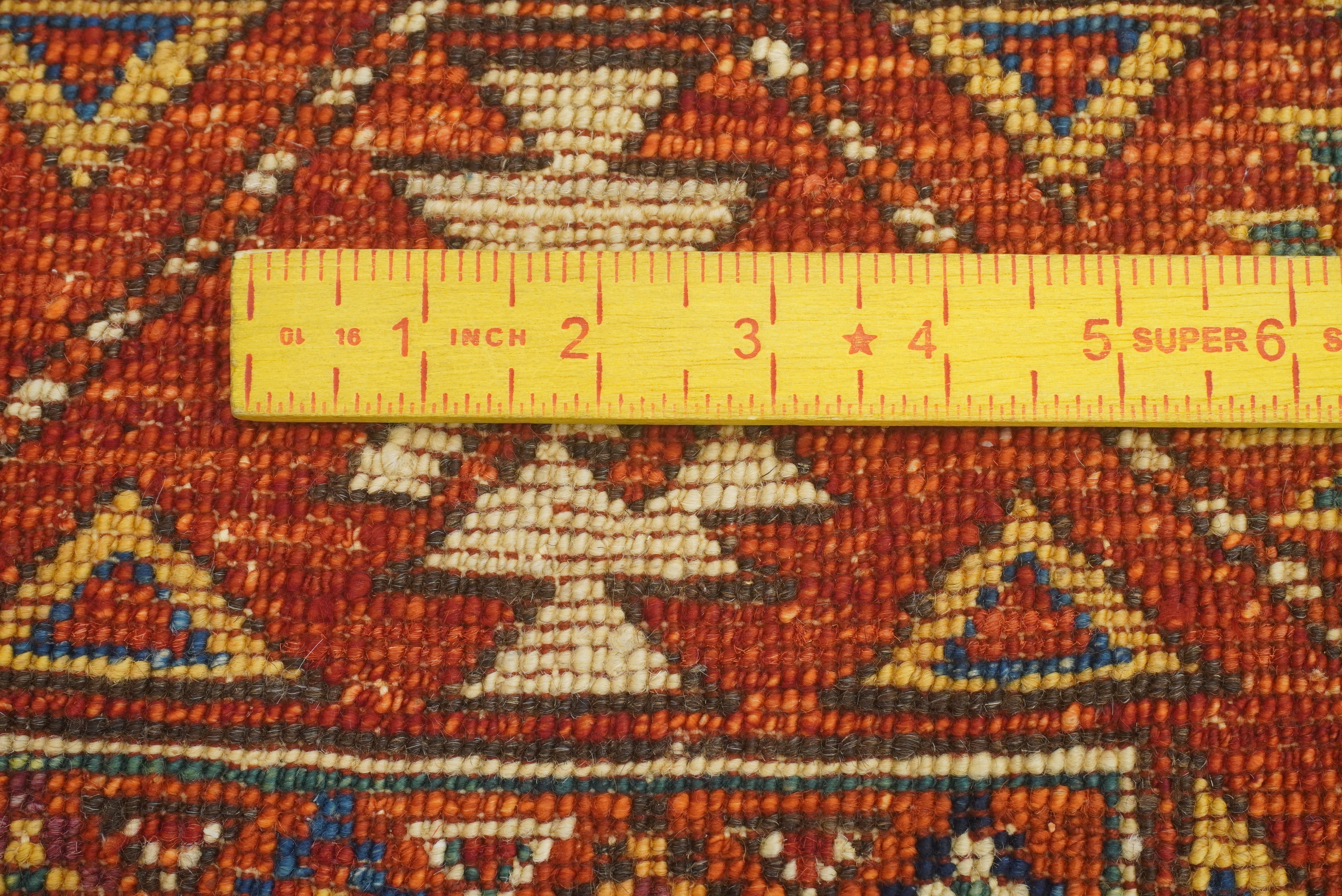 3x4 Red Ersari Hand Knotted Afghan Oriental Rug - Yildiz Rugs