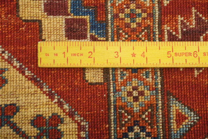3x4 Red Ersari Hand Knotted Afghan Oriental Rug - Yildiz Rugs