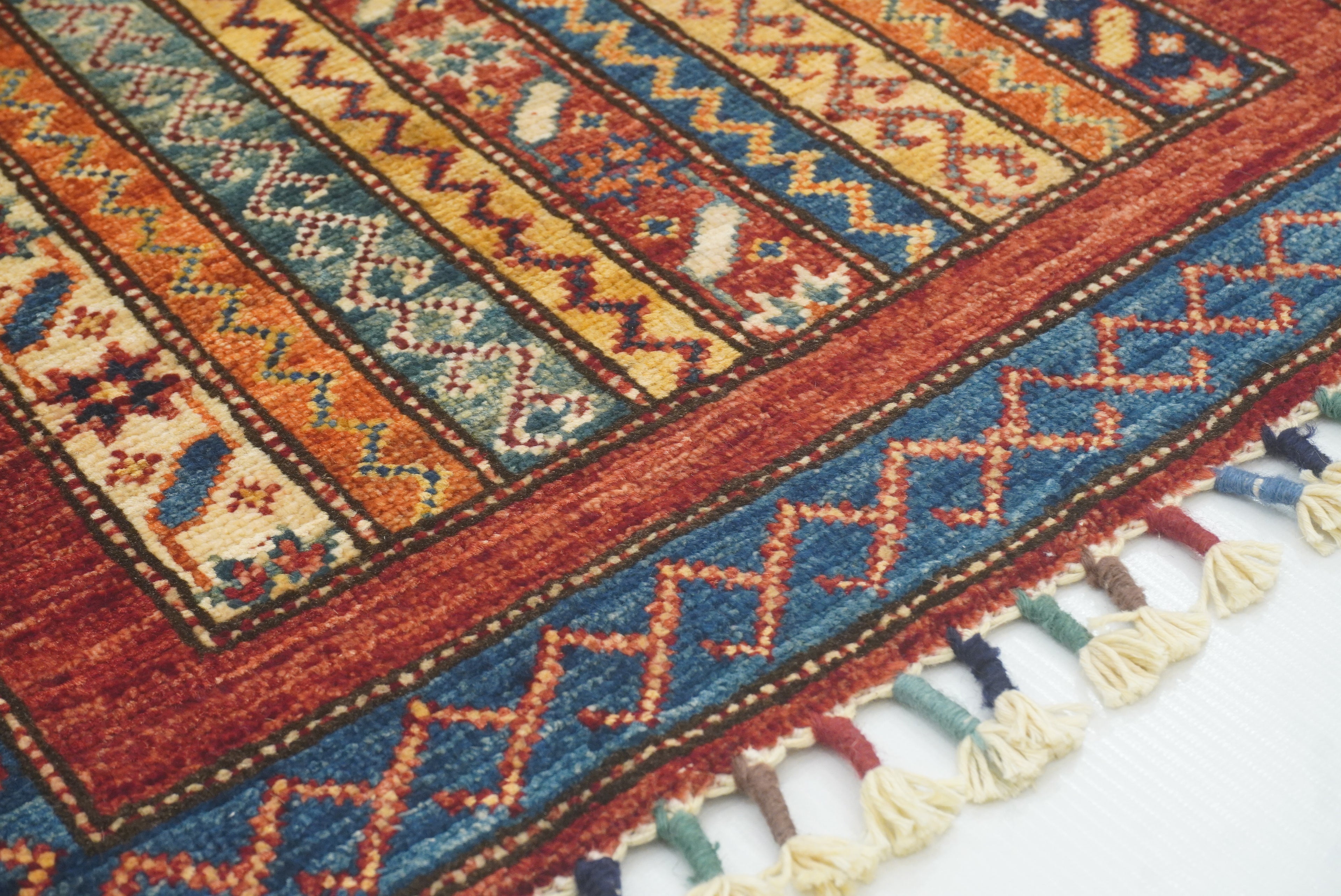 2x3 Red Turkish Hand-Knotted Wool Rug - Yildiz Rugs