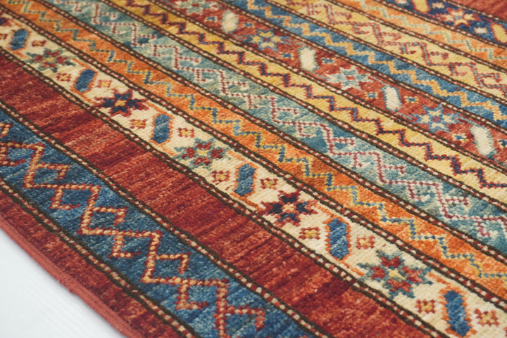 2x3 Red Turkish Hand-Knotted Wool Rug - Yildiz Rugs