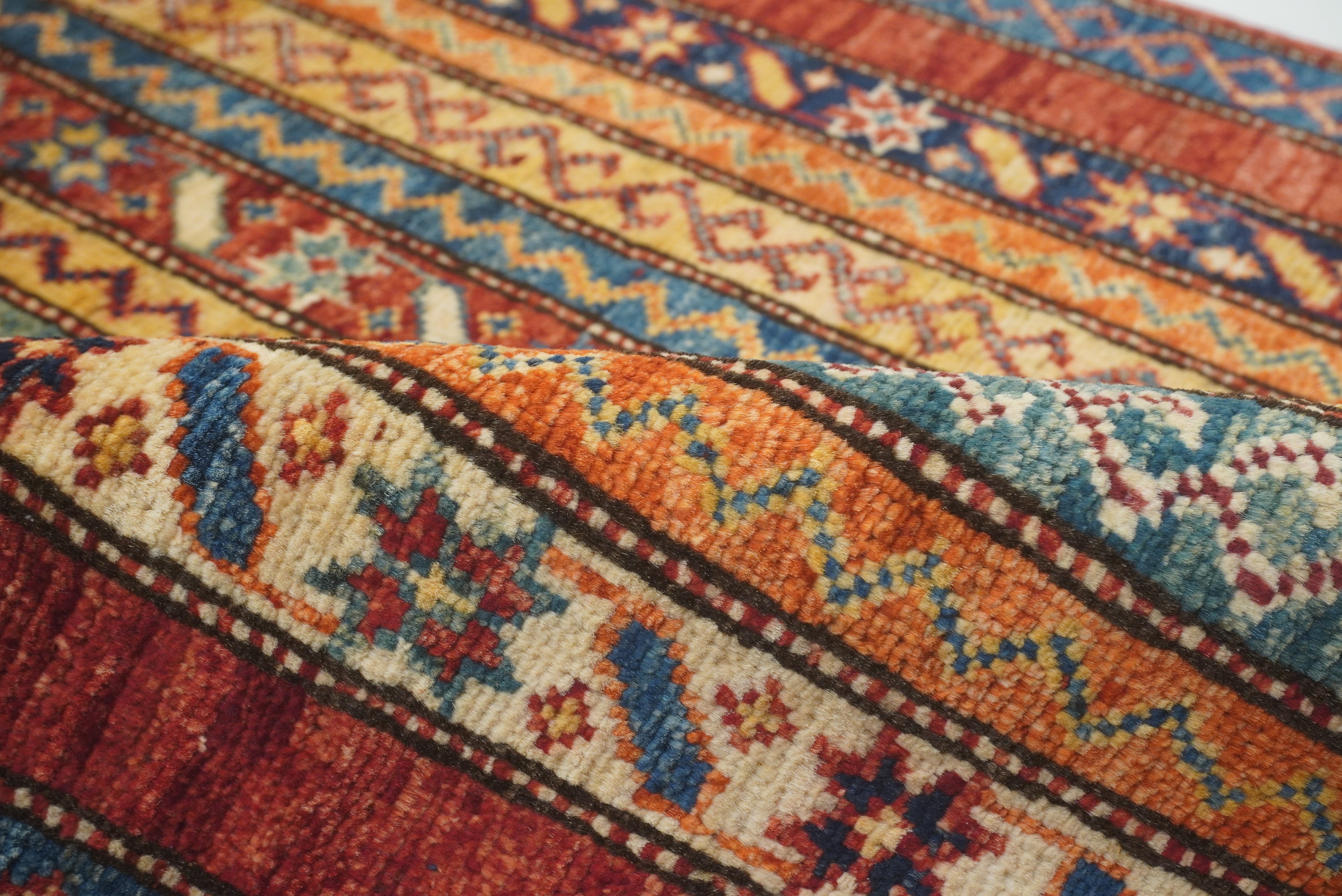 2x3 Red Turkish Hand-Knotted Wool Rug - Yildiz Rugs