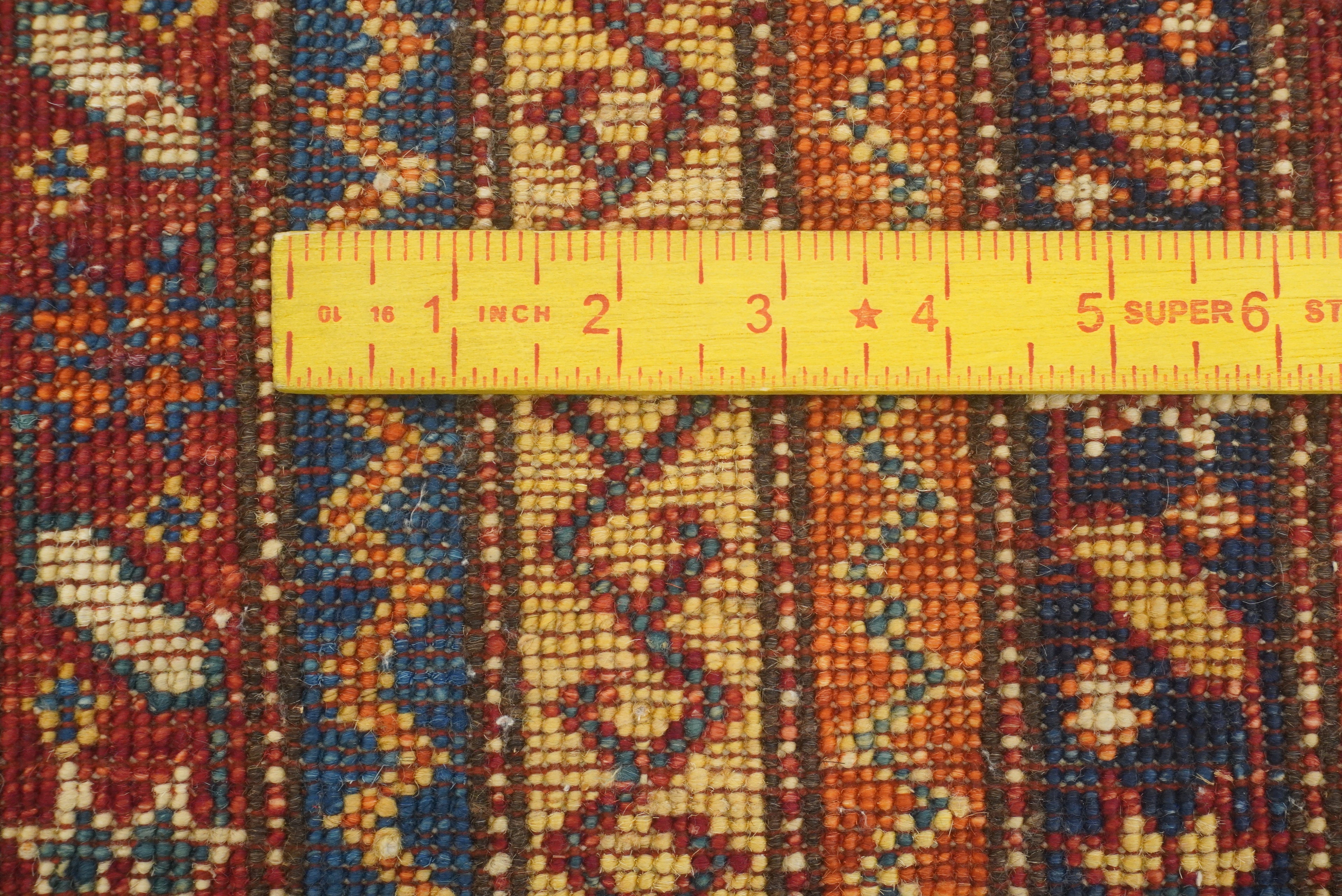 2x3 Red Turkish Hand-Knotted Wool Rug - Yildiz Rugs