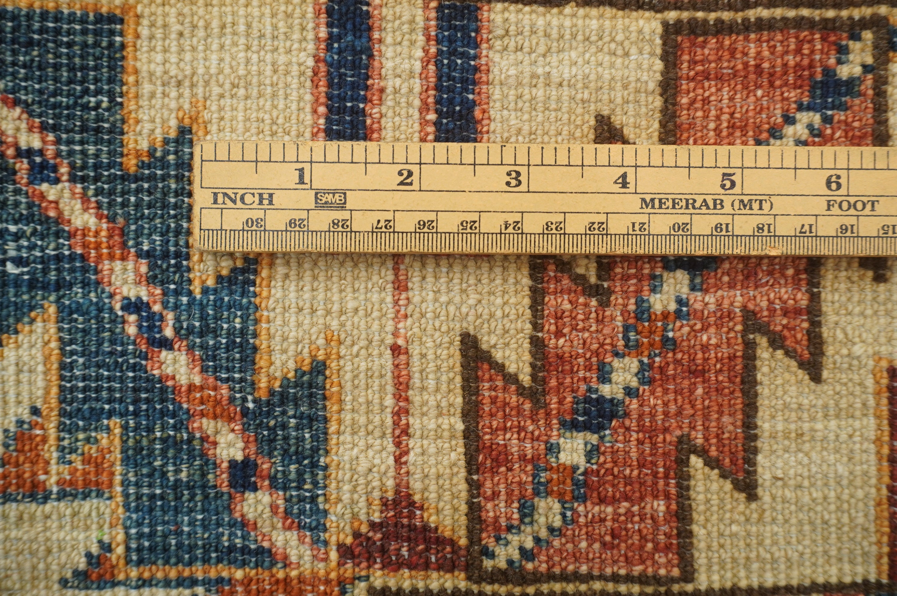 5x9 Rusty Red Vintage Shirvan Afghan Hand knotted Oriental rug - Yildiz Rugs