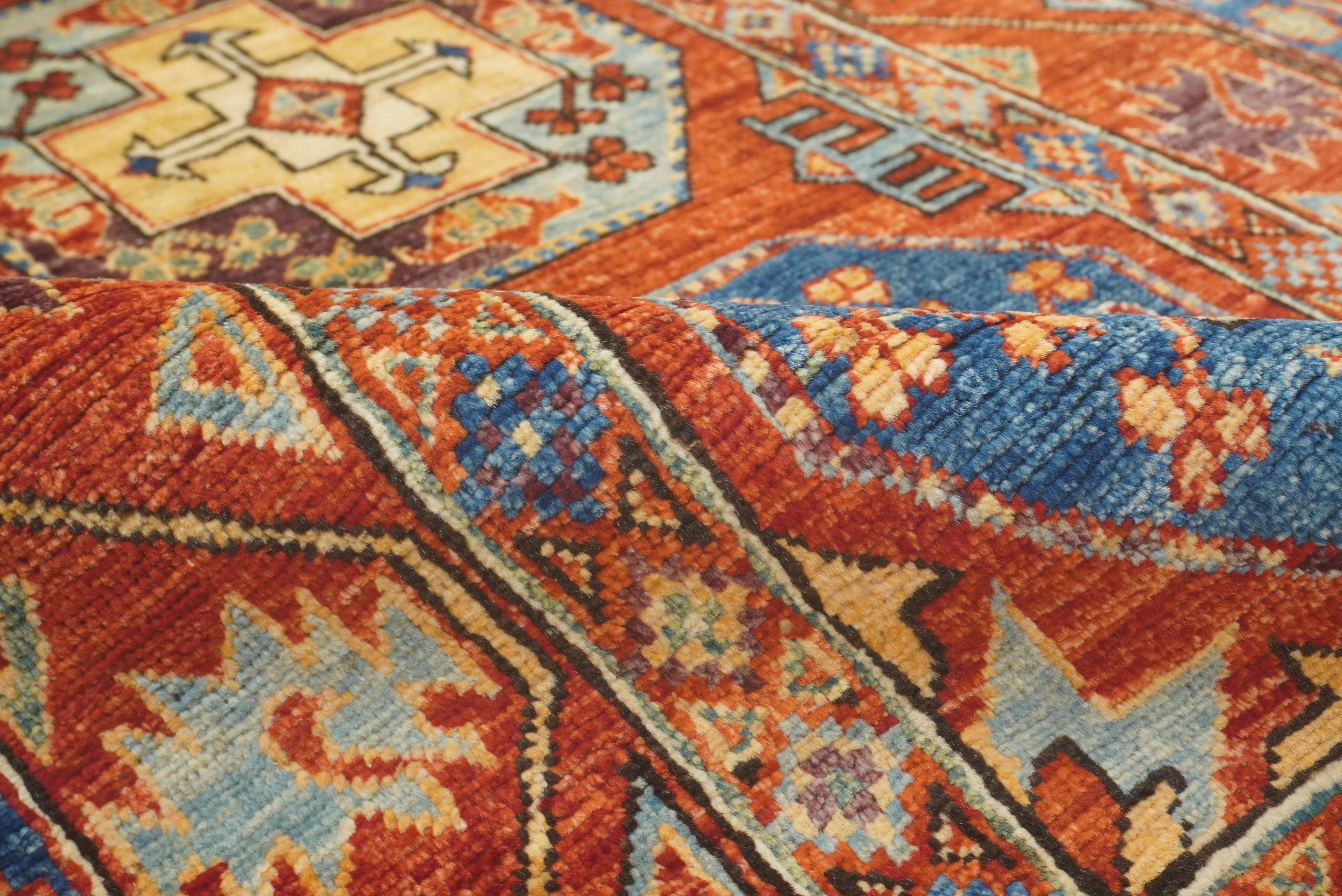3x4 Red Ersari Hand Knotted Afghan Oriental Rug - Yildiz Rugs
