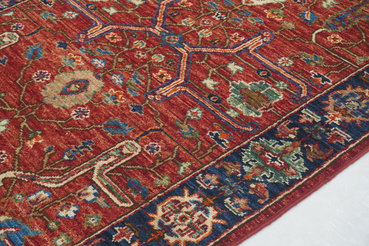 11 ft Red Bidjar Runner Rug Afghan Hand knotted Oriental Runner Rug