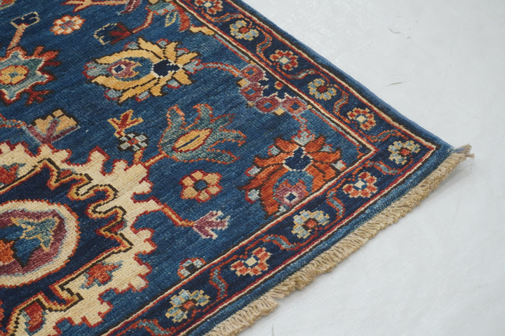 12 ft Blue Bidjar Afghan Hand knotted Runner Rug