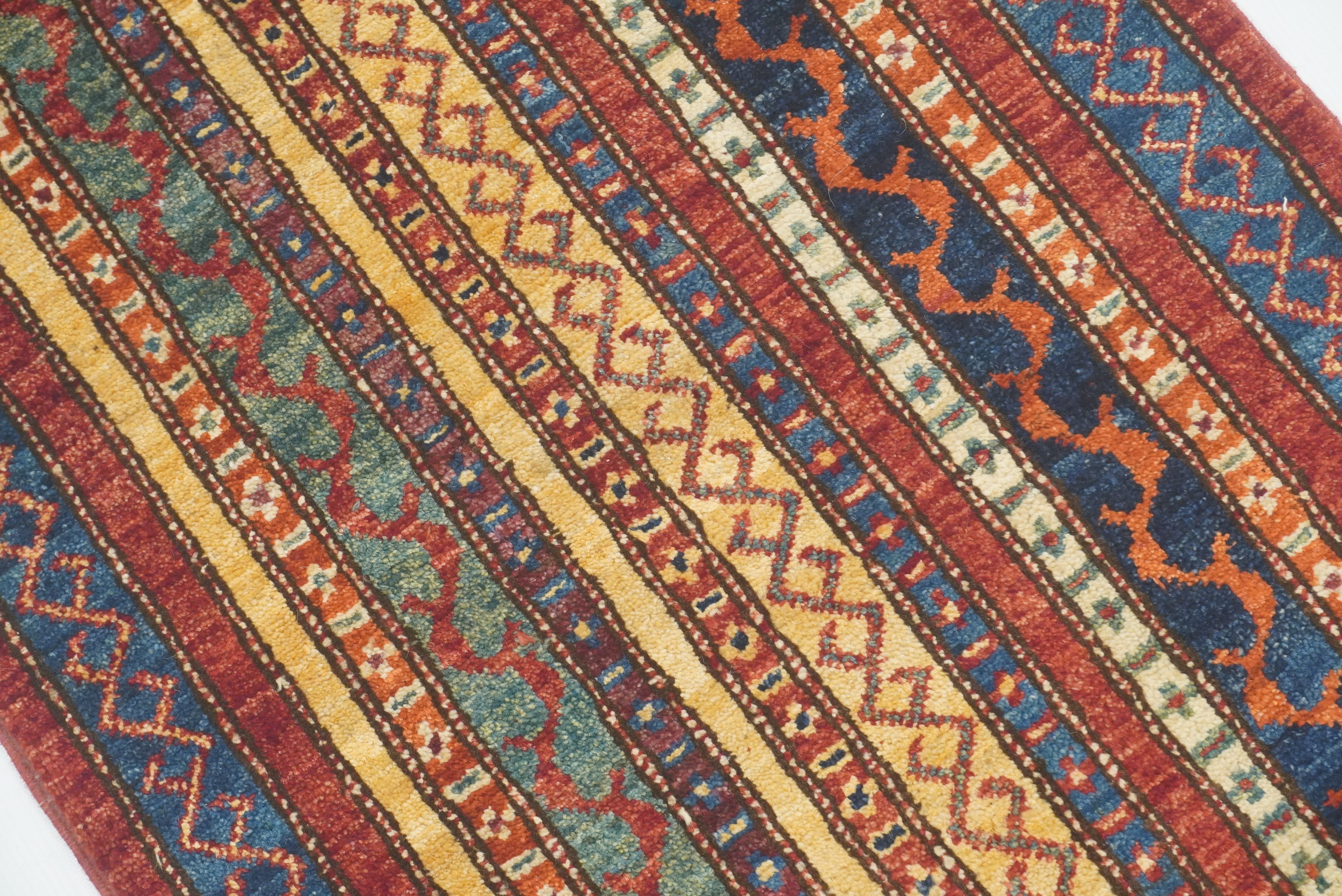 2x3 Red Turkish Hand-Knotted Wool Rug - Yildiz Rugs