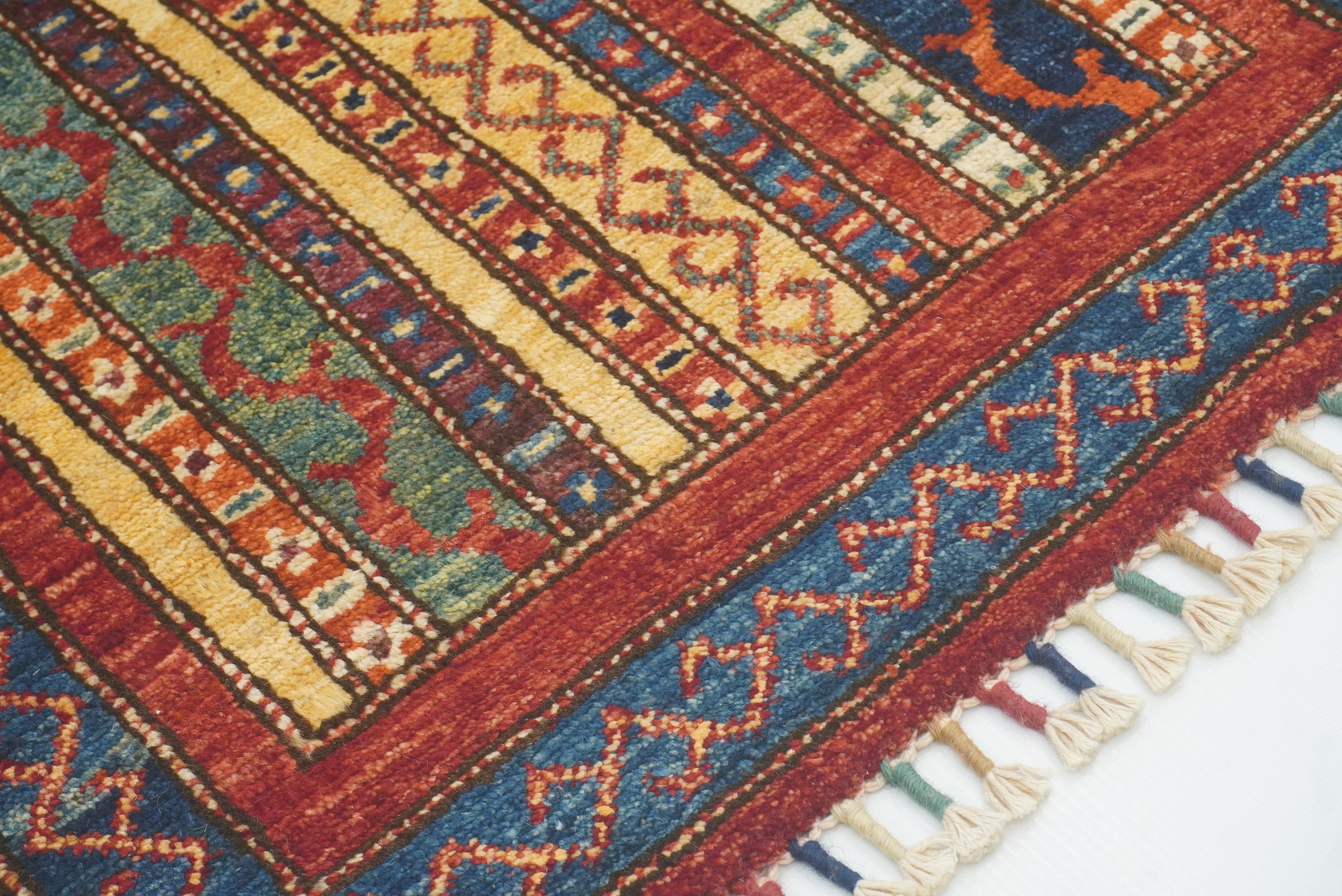 2x3 Red Turkish Hand-Knotted Wool Rug - Yildiz Rugs