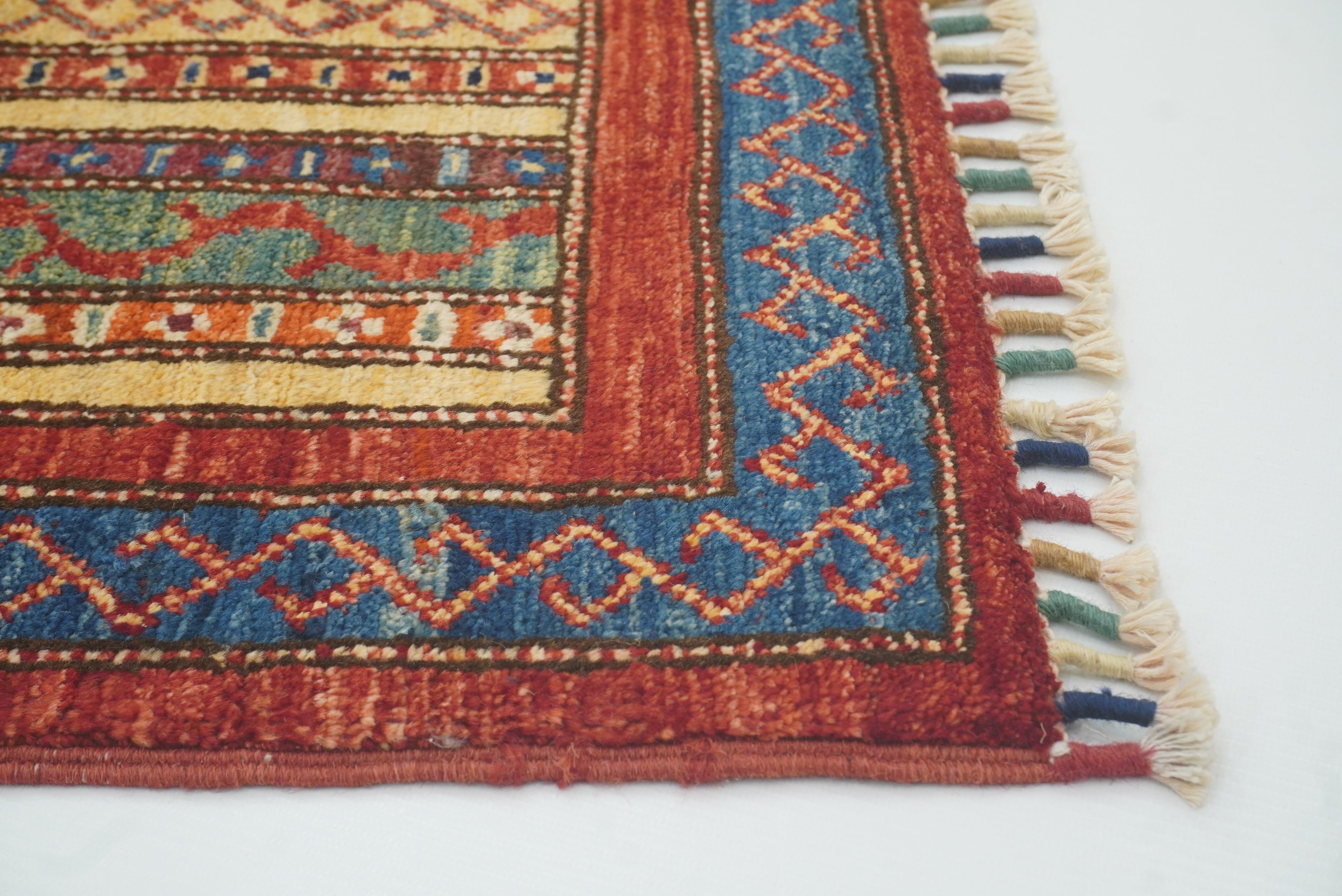 2x3 Red Turkish Hand-Knotted Wool Rug - Yildiz Rugs