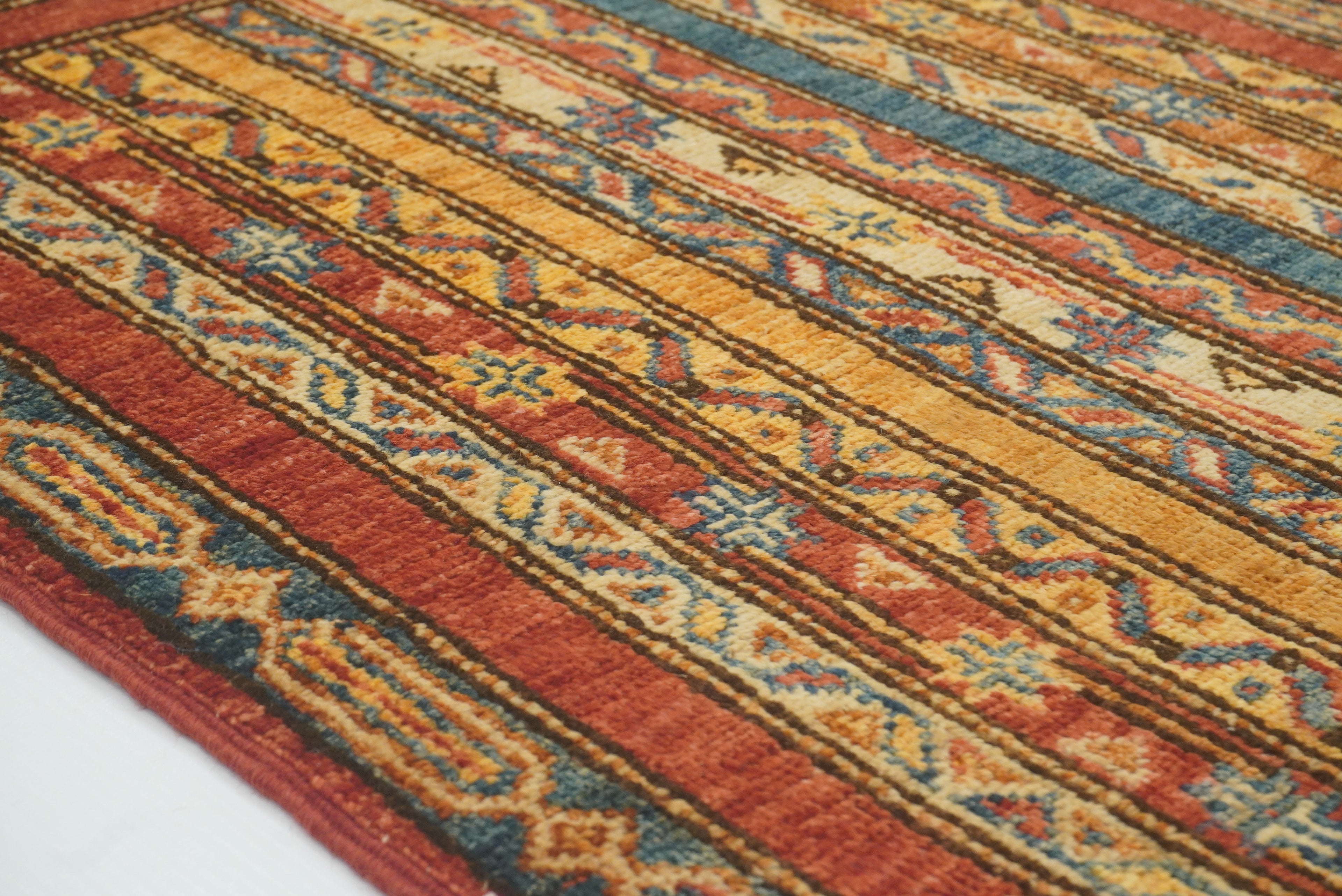 2x3 Red Turkish Hand-Knotted Wool Rug - Yildiz Rugs