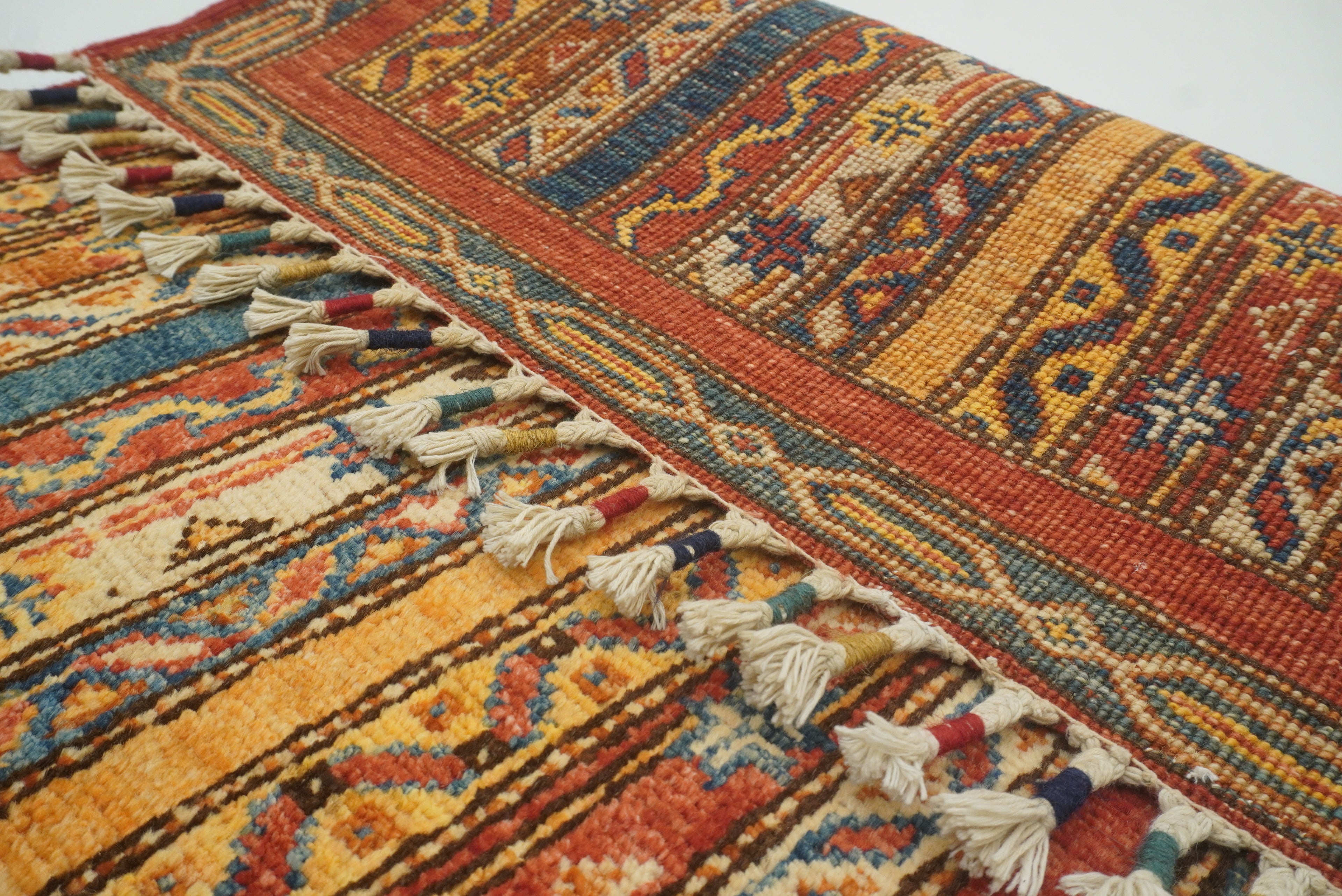 2x3 Red Turkish Hand-Knotted Wool Rug - Yildiz Rugs