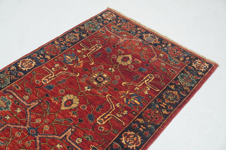 10 ft Red Bidjar Afghan hand knotted Oriental Runner Rug