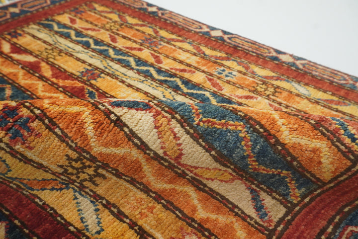 2x3 Red Turkish Hand-Knotted Wool Rug - Yildiz Rugs