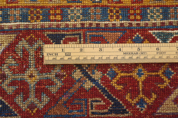 8x10 Red Samarkand Afghan Tribal Baluch Oriental Rug