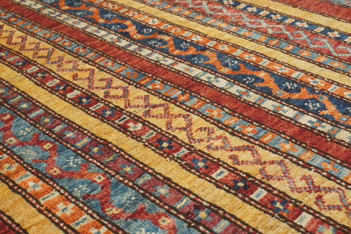 3x4 Red Turkish Style Hand knotted Wool Rug - Yildiz Rugs