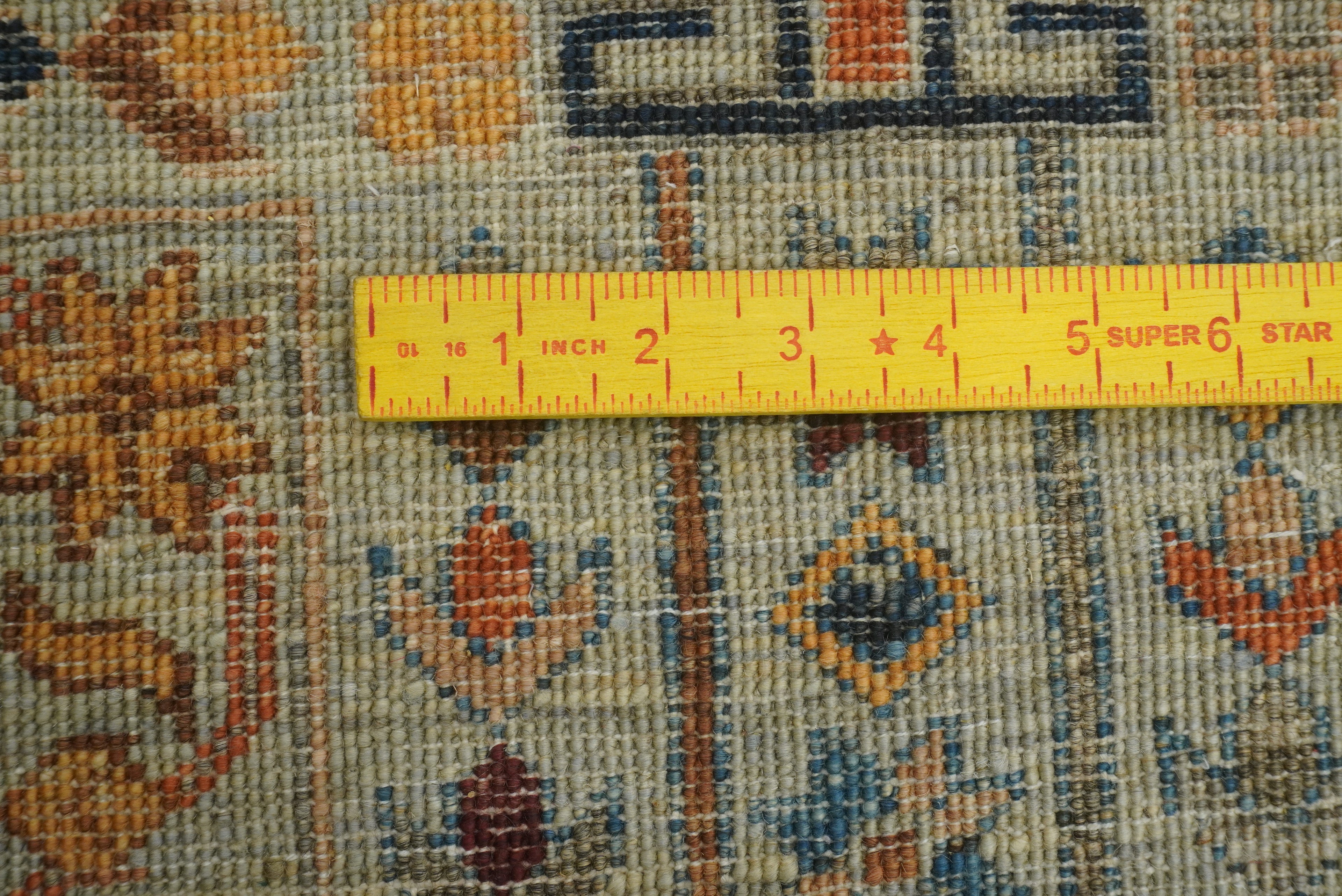 10x14 Gray Afghan Hand-Knotted Oriental Rug - Yildiz Rugs