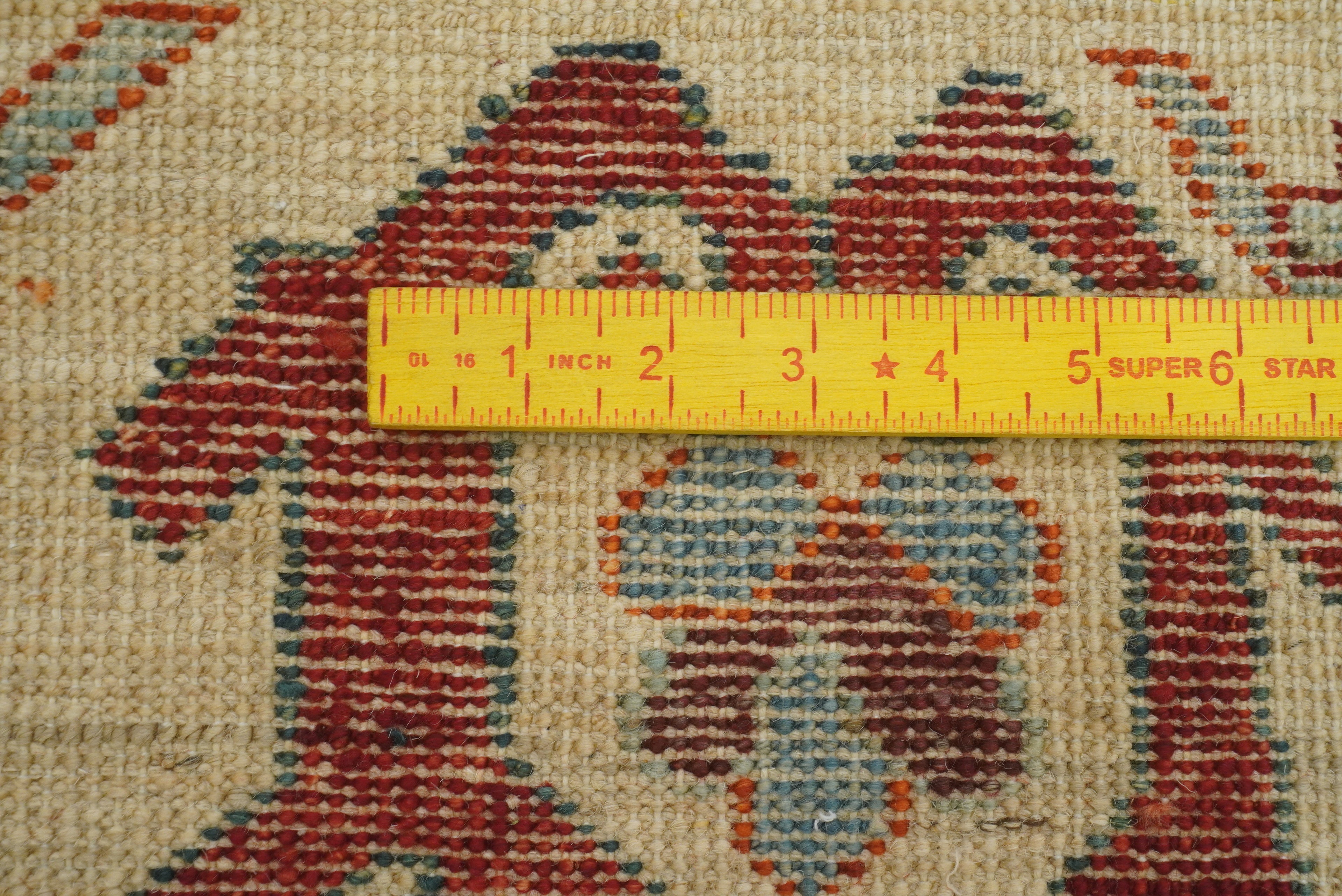 8x10 Orange Oushak Turkish Hand knotted Oriental Rug - Yildiz Rugs