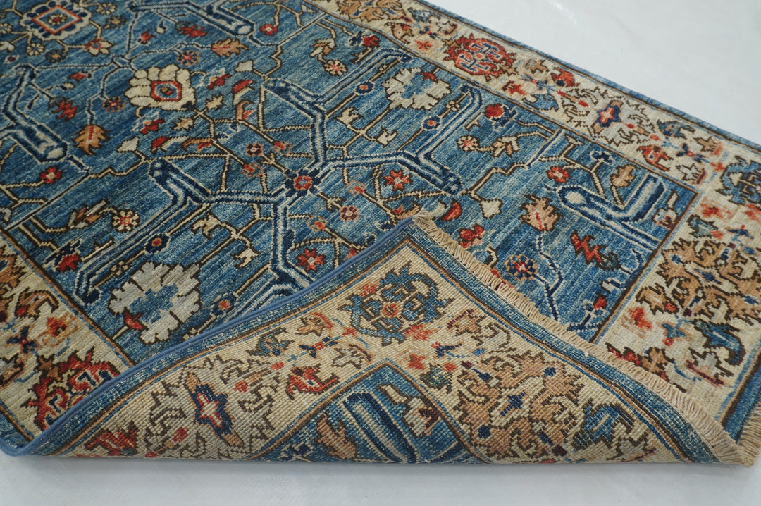 3x12 Blue Bidjar Afghan Hand knotted Oriental Runner Rug